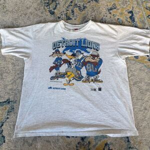 Vintage Detroit Lions Looney Tunes Tee